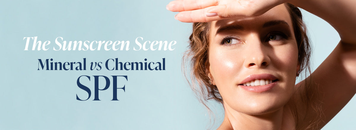 The Sunscreen Scene: Mineral vs Chemical SPF