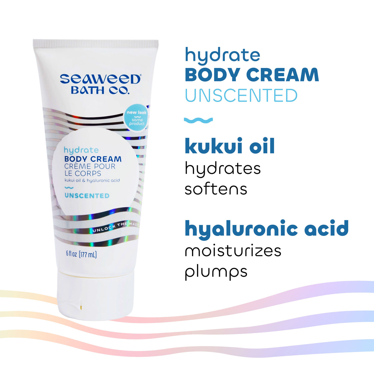 SEAWEED Hydrate Body Cream 6 fl oz - Unscented
