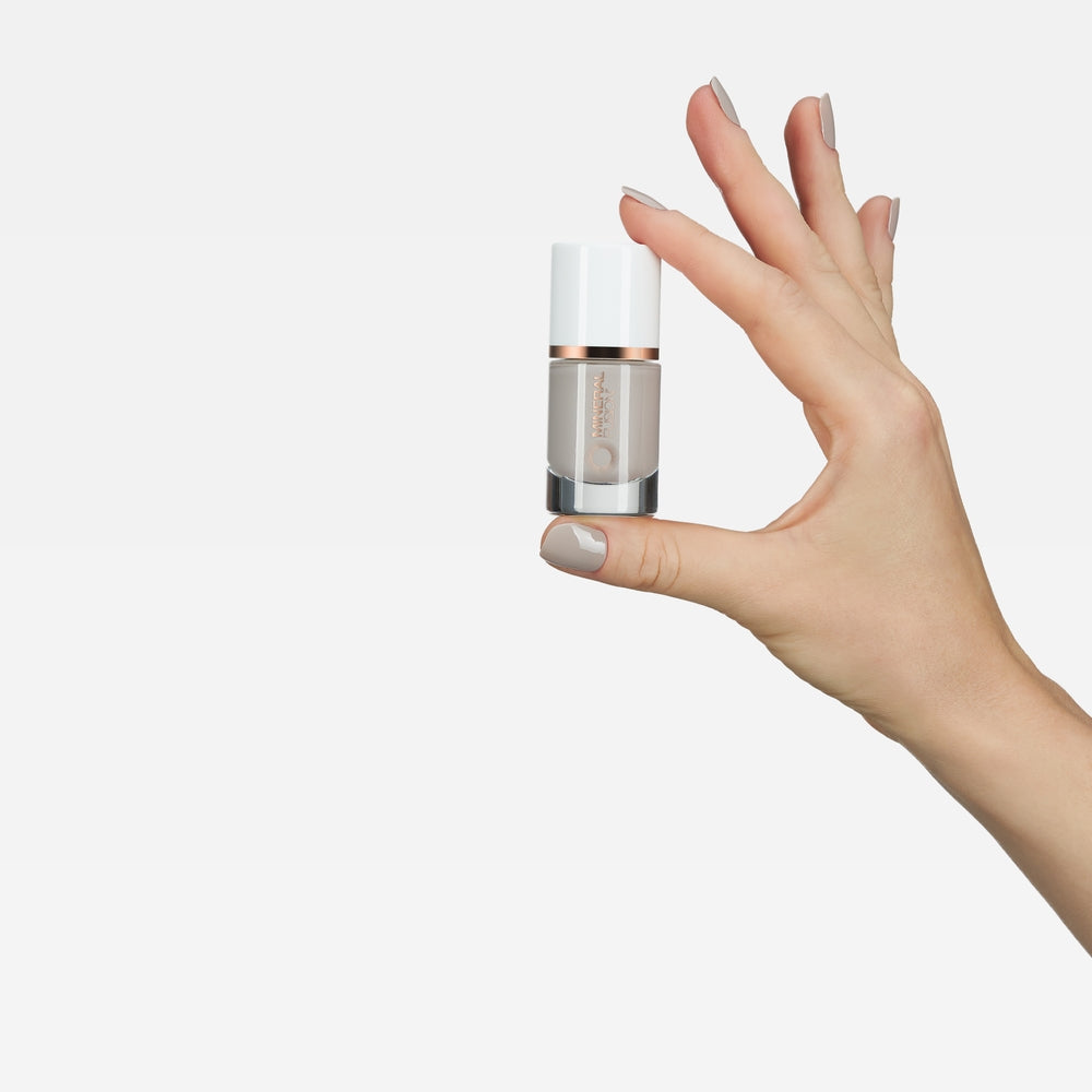 Pearl Grey Nail Polish