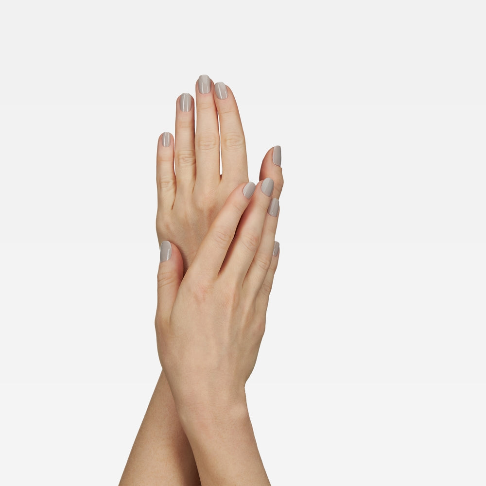Pearl Grey Nail Polish